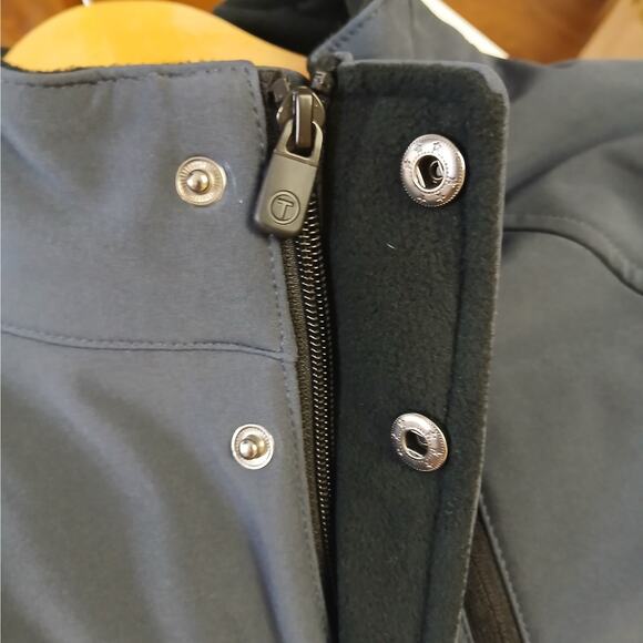 Tumi Men's SZ S Metro Soft Shell Jacket Fleece Lining  Dark Gray F7721 - Picture 5 of 7